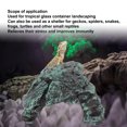 thumbnail image 4 of Reptile Hideout Cave, Slippy  Resin Comfortable Sturdy Safe Reptile Rock Cave Hideouts  For Terrarium Decoration For Turtles, 4 of 8
