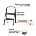 thumbnail image 2 of Escalera tubular plegable Truper 2 Peldaños negro, 2 of 3