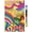 Poster & Clip Bundle, variant on Hey Happy - Psychedelic Landscape Wall Poster, 22.375" x 34"