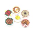 thumbnail image 2 of Piezas de bloques de construcción de juguetes para cocina  Mini comida  Pizza  patatas fritas  pastel  postre  galletas de Chocolate  ladrillo de ensamblaje MOC, 2 of 7