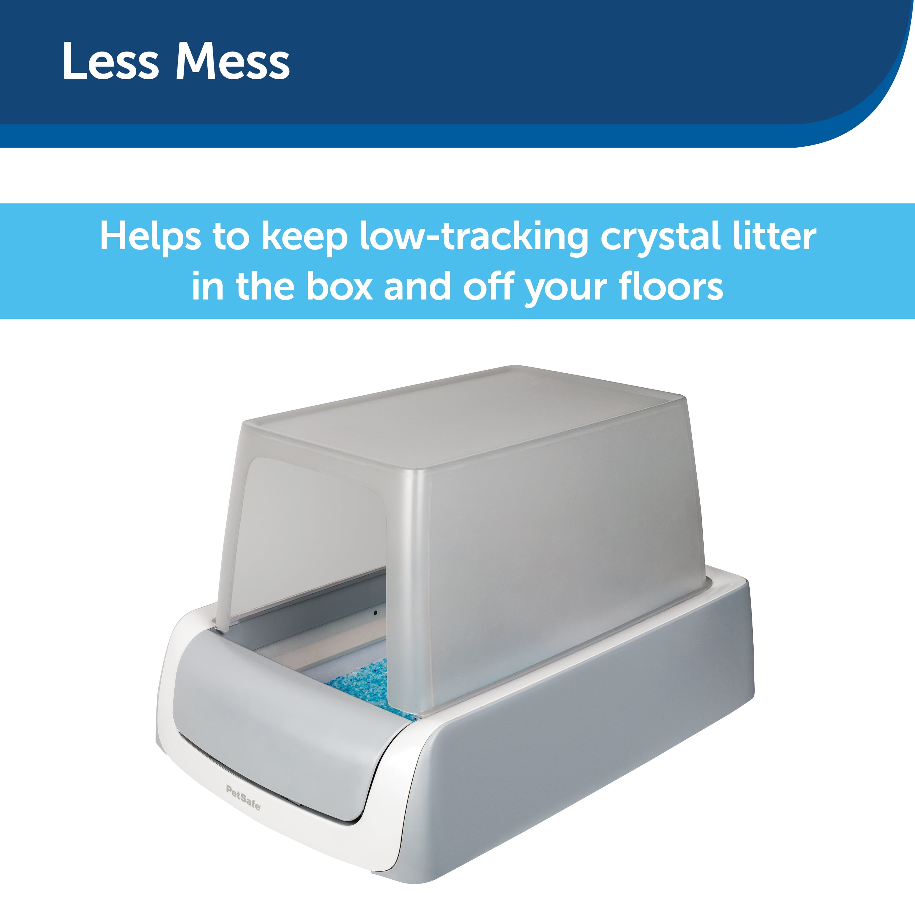 PetSafe ScoopFree Litter Box Privacy Hood, for 2nd Gen Box, Ideal for Shy or Skittish Cats