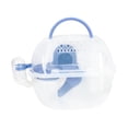 thumbnail image 4 of Jaula transportadora para hámster,Jaula de viaje para hámsteres para hámsteres,Jaula para animales pequeños con botella de agua,Jaula transportadora para hámster,estuche Azul, 4 of 8