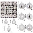 thumbnail image 3 of 44PC Christmas Ball Ornaments Set, Shatterproof Hanging Decorations for Tree Party Birthday Holiday Wedding, Durable Xmas Balls for Home Display, 3 of 6