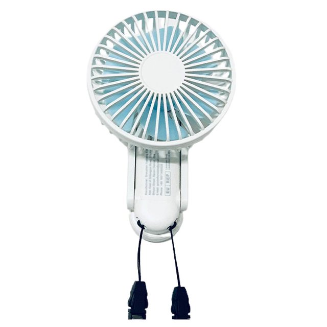 Mini ventilador plegable de mano, ventilador de escritorio portátil, recargable por USB