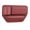 Red Size A I3, variant on Car Seat Organizer, Universal Leather Storage Box, Multifunctional Non-Slip Car Seat Gap Filler with Phone Holder Quick Installation, Beige