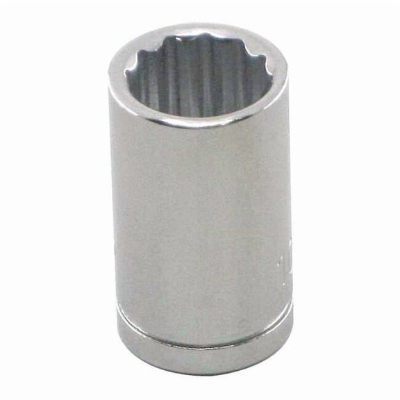 Westward Socket, Steel, Chrome, 4.5 mm 10E876