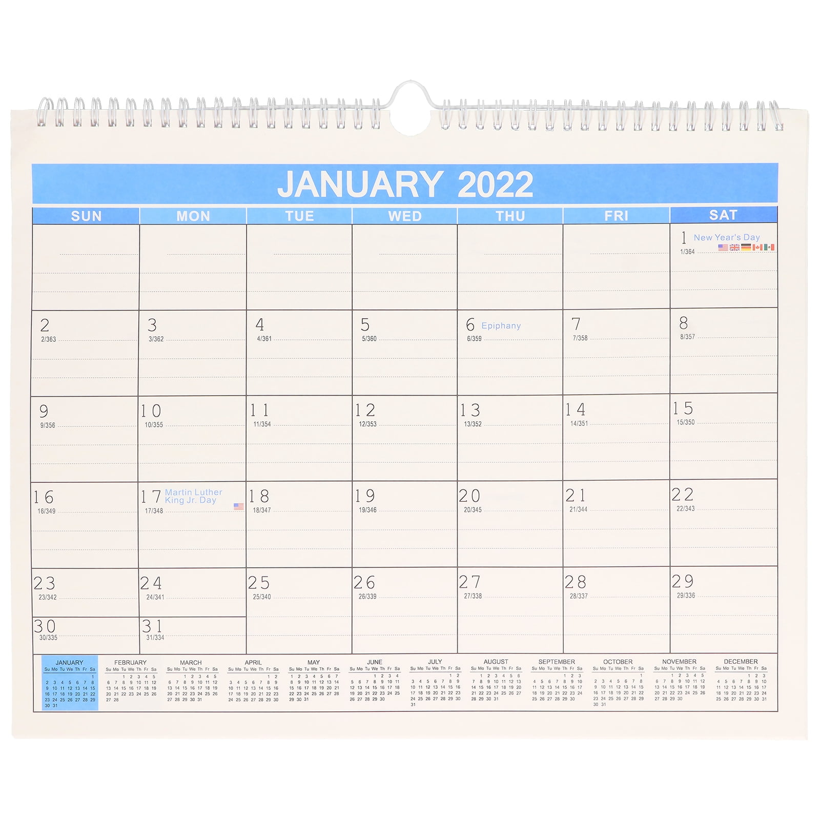 2022 Calendar 12 Monthly Wall Calendar Twin wire Binding Family 2022 Calendar 12 Monthly Wall Calendar Twin wire Binding Family