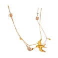 thumbnail image 4 of Collar Colgante de Golondrina Original con Diseño de Ave Voladora Cadena Creativa de Aleación Joyería Minimalista para Mujeres y Niñas Adecuado para Ocasiones Informales Fiestas 83cmx5cm, 4 of 8