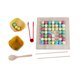 thumbnail image 1 of Juguetes de motricidad fina con cuentas de arcoíris, juego de cuentas de madera, arcoíris Montessori Estilo B, 1 of 9