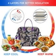 thumbnail image 4 of Abstract Paisley Art Lunch Cooler – Stylish Lunch Tote for Women Ideal for Travel Snacks or Work, 4 of 7