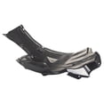 thumbnail image 4 of TRQ Front Left Rearward Inner Fender Liner Black Drivers Side Fits Select 2007-2008 INFINITI G35 2009-2013 G37 2015 Q40 IN1248107 IN1248126, 4 of 4