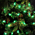 thumbnail image 1 of Christmas Decoration Indoor Light String Christmas Tree Decoration, Christmas Sock Green (3m 30 Light With Flash), 1 of 3