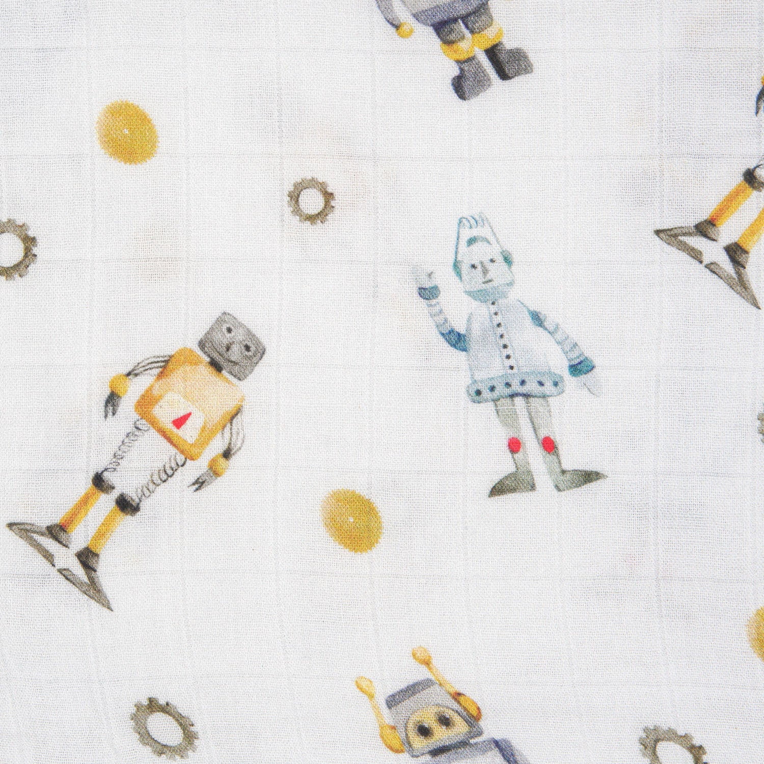 Muslin Swaddle - Robot