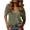BH12-Army Green, variant on Womens Deep V Neck T-Shirts Oversized Casual Summer Tees Short Sleeve Tops Trendy Loose Fit Clothes Red L