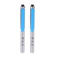 thumbnail image 5 of Router Bit 1/4 Shank 1/4" Dia Flush Trim Bearing 2 Flute Carbide DIY 2pcs, 5 of 5