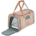 Oilleroo Pets Travel Carrier Airline Cat Carrier SoftSided 3 Door