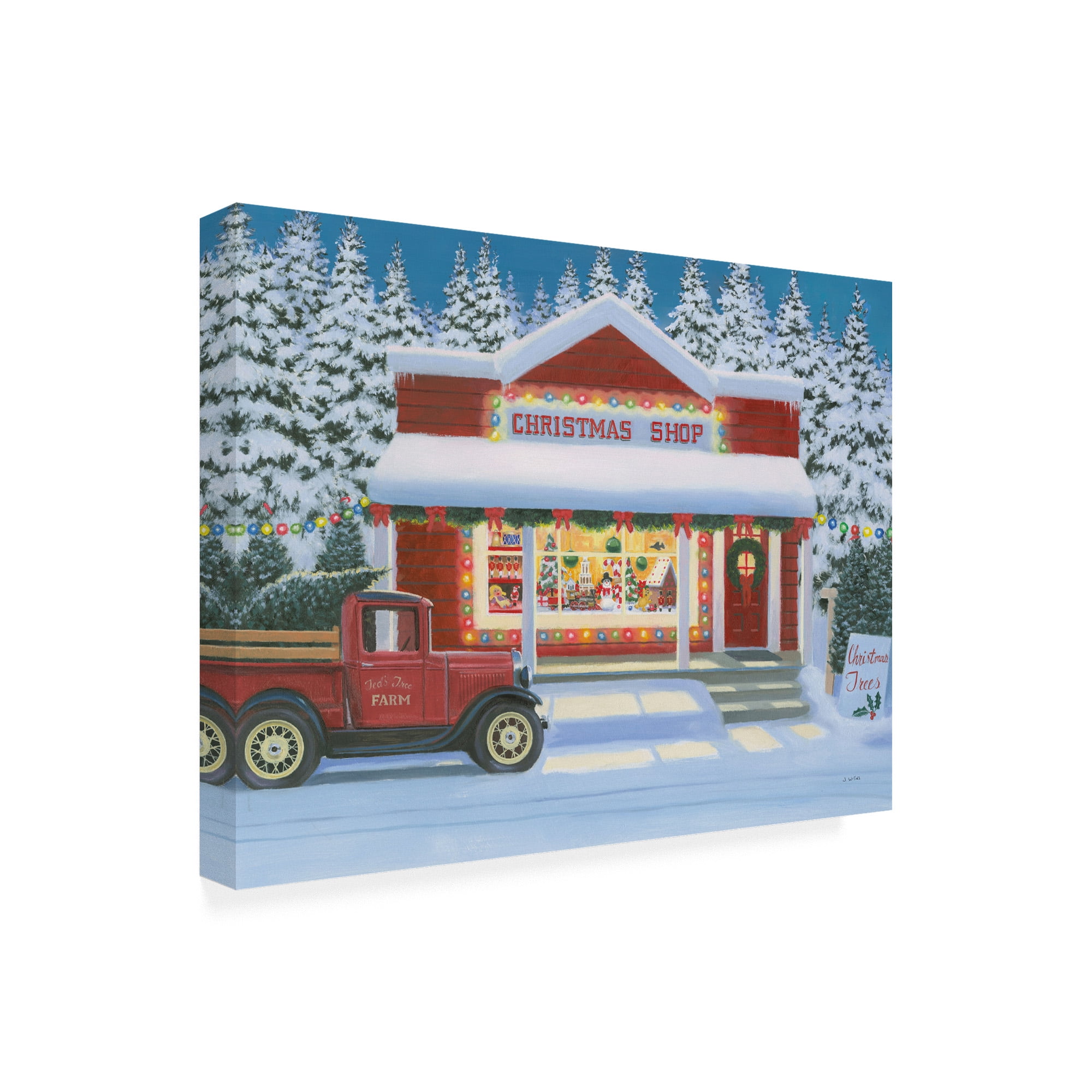 Trademark Fine Art 'Holiday Moments II' Canvas Art by James Wiens