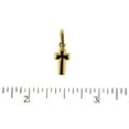 thumbnail image 2 of 18K Yellow Gold  Tiny Cross L. 0.65  Inch, 2 of 3