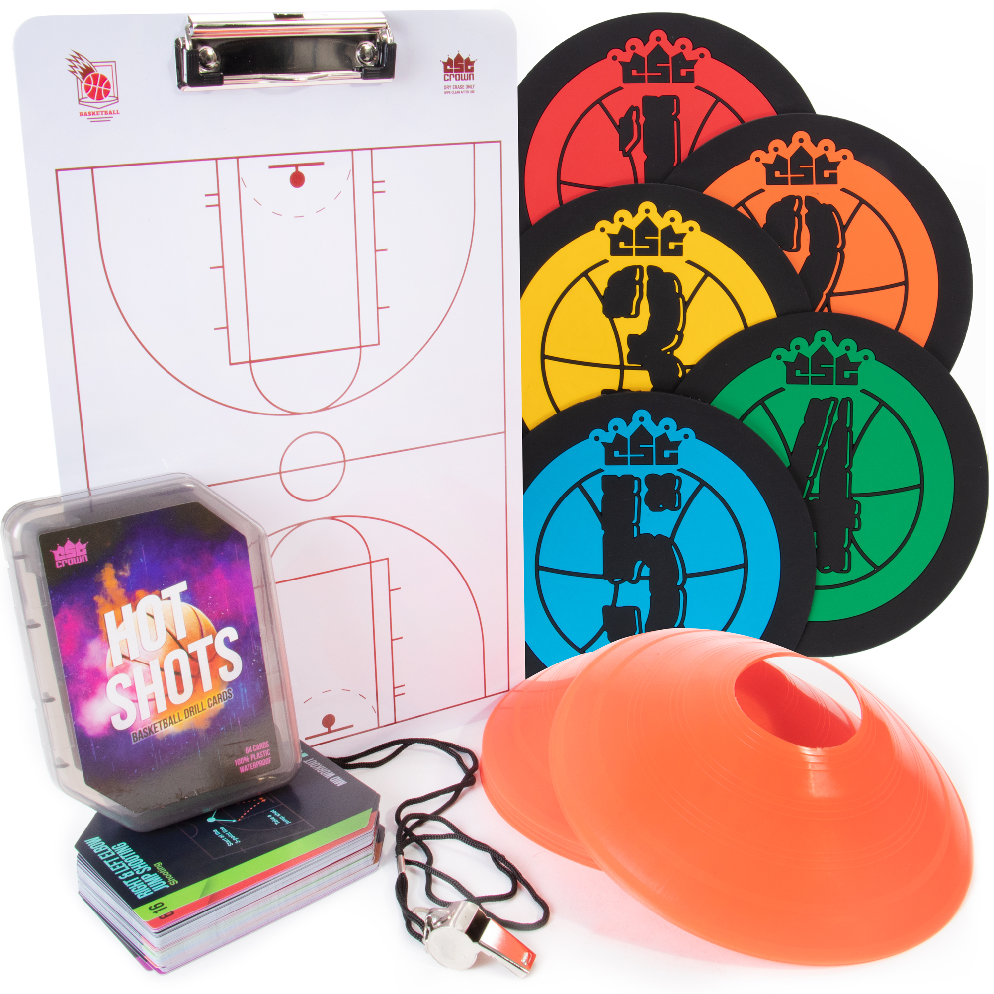 Hot Shot Basketball Coach Kit