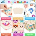 thumbnail image 7 of Melofaver Toddler Puzzles Montessori Toys for 3 4 5 Years Old, 6 PCS Wooden Puzzles for Kids Ages 4-6 - Learning Alphabet, Numbers, Shapes and Animals, Educational Toys Puzzle Gifts for Girls Boys, 7 of 7