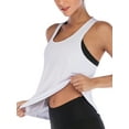 thumbnail image 4 of YouLoveIt Women Sport Yoga Vest Gym Sports Tops Shirts Active Stretch Sleeveless Workout Vest Quick Dry Loose Tops, 4 of 7