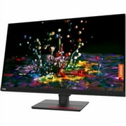 Lenovo ThinkVision P32P-20 31.5 4K UHD WLED LCD Monitor - 16:9 - Raven Black