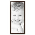 thumbnail image 2 of ArtToFrames 18" x 43" Classic Burgundy Picture Frame, 18x43 inch Brown Wood Poster Frame (WOM-4927), 2 of 7