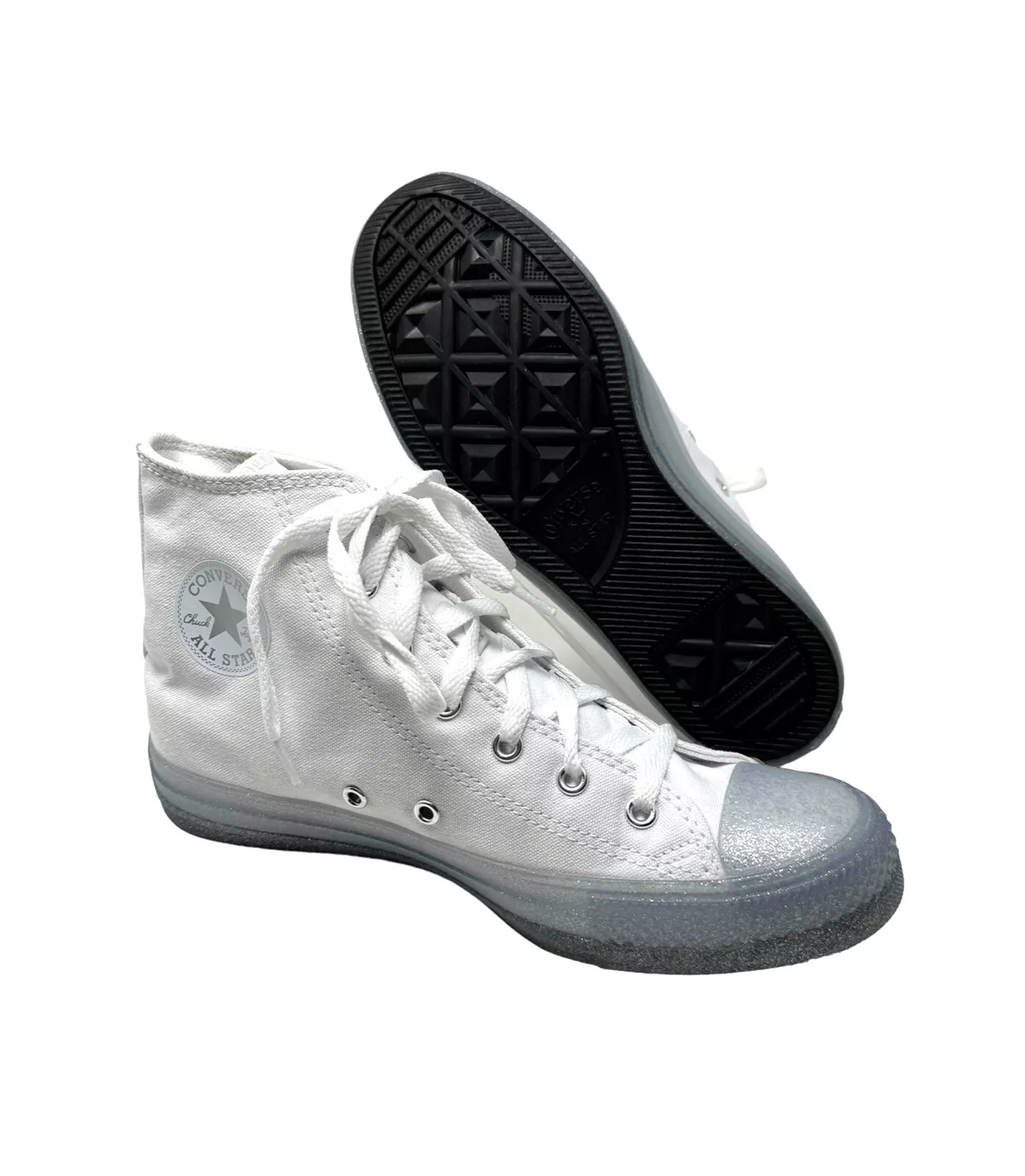 Converse Chuck Taylor High Gray Canvas Casual Shoes Sneakers