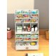 thumbnail image 4 of 1pc White Desk Organizer Pen Holder Storage Box, 4 of 5