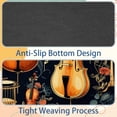 thumbnail image 4 of Musical Instrument 8.3x9.8 Inch Square Printed Desk Mat Mouse Pad for Office and Gaming, Non-Slip Rubber Bottom, 4 of 6