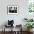 thumbnail image 3 of Art.com President Dwight Eisenhower Meets with President-Elect John Kennedy Photo, Black Frame Wall Art, 29" x 23", 3 of 5