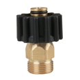 thumbnail image 2 of figatia High Pressure Cleaner Water Pipe Machine Water Outlet Adapter M22 Black, 2 of 9