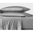 thumbnail image 2 of Huba Homes Threshold 500TC Cotton Blend Sateen 4-Piece Sheet Set Grey Herringbone -Twin XL, 2 of 2