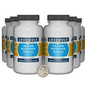 Calcium Phosphate Tribasic / 1.5 Pounds / 6 Bottles / 99.9% Pure ACS Reagent Grade/Fine Powder