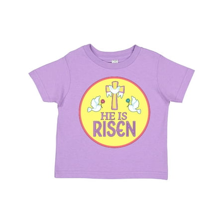 

Inktastic He is Risen for Easter Gift Toddler Boy or Toddler Girl T-Shirt