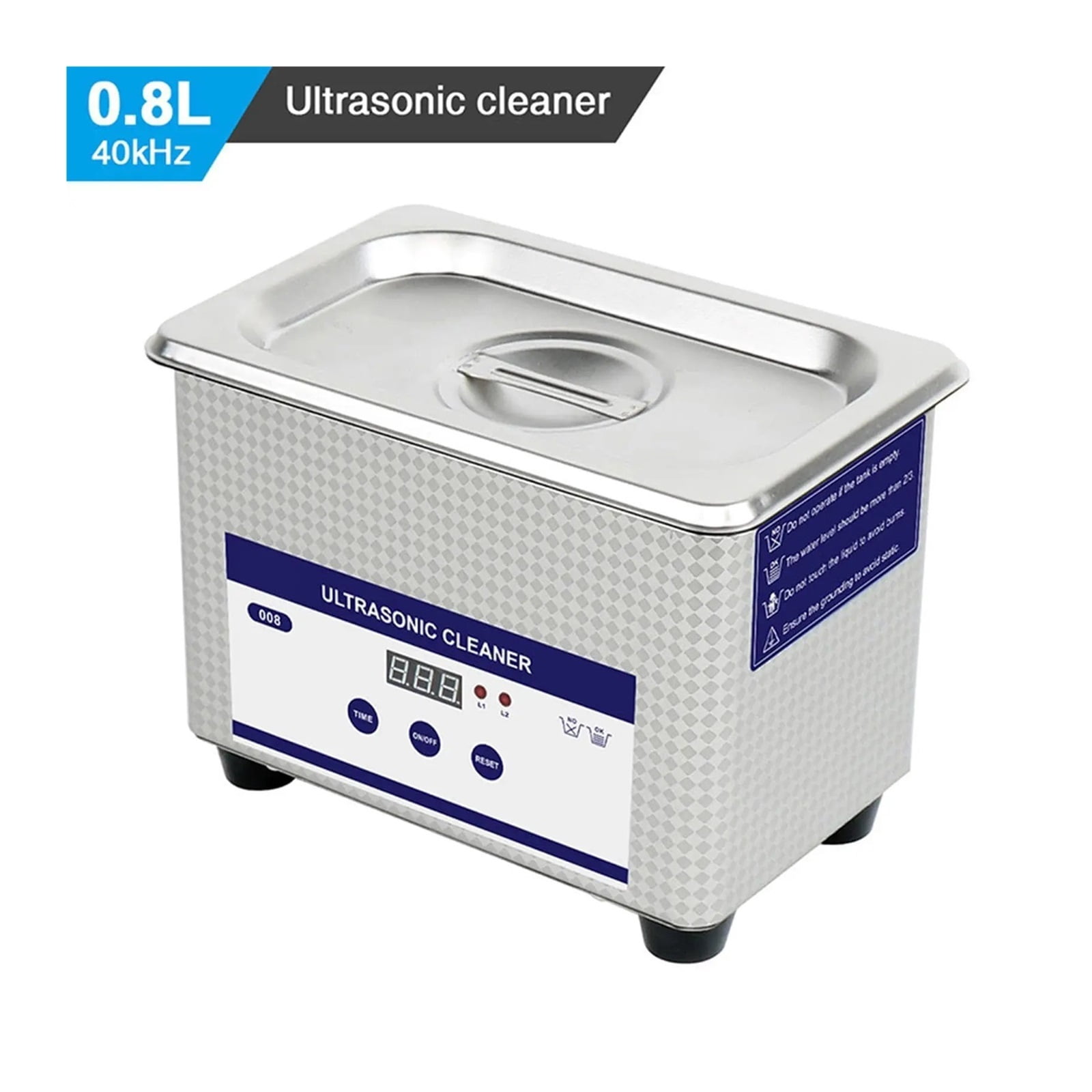 Ultrasonic Cleaner Ultrasound Glasses Jewelry Cleaner 40KH High Frequency Ultrasonic Washing Bath for Glasses Jewelry Cleaning