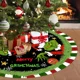 thumbnail image 1 of Falda De Árbol De Navidad, 48 Pulgadas Roja Y Verde Feliz Na, 1 of 7
