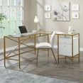 thumbnail image 5 of Sauder Harper Heights L-Desk, White Finish, 5 of 17