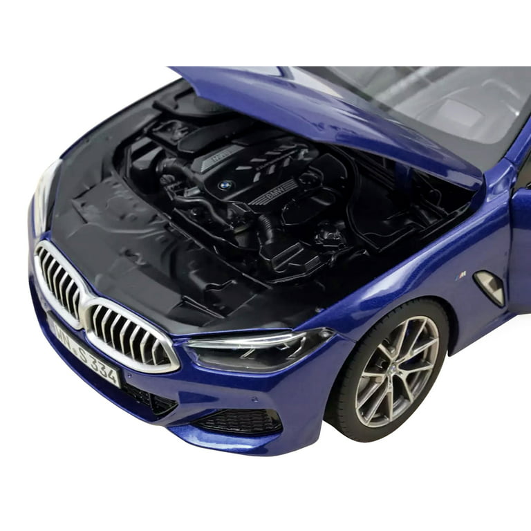 2018 BMW M850i Blue Metallic 1/18 Diecast Model Car by Norev