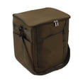 thumbnail image 3 of Bolsa térmica para alimentos para acampar, nevera portátil para exteriores, ideal para barbacoa, picnic, almuerzo, bento, color verde, 3 of 14