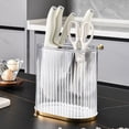 thumbnail image 2 of Reheyre Cutter Organizer Rack - Visible Design, Large Capacity - Transparent Cutter Utensil Holder, 2 of 8