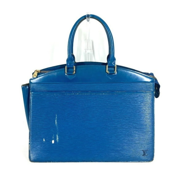 Pre-Owned LOUIS VUITTON M48185 Epi Riviera Shoulder Tote Bag in Leather, Toledo Blue,... (Fair)