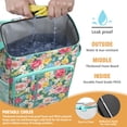 thumbnail image 2 of Travel Cooler Bag - Pioneer Flower Camping Beer Cooler Backpack with Bottle Opener- Waterproof Insulated Picnic Backpacks - Cooler Bag for Beach, 2 of 6