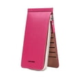 thumbnail image 1 of Billetera larga multifuncional, billetera plegable de cuero con bolsillo con cremallera para mujer con 26 ranuras para tarjetas Wmkox8yii  HFSH2709, 1 of 1
