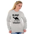 thumbnail image 3 of Hump Day Camel Wednesday Weekday Sweatshirt for Men or Women Brisco Brands S, 3 of 6