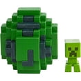 thumbnail image 2 of Minecraft Spawn Egg Creeper Mini Figure, 2 of 5