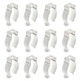 thumbnail image 3 of Soporte de Clips T8 Yuyangstore 12 Piezas Abrazaderas de Tubo para Luz LED Acero y PVC, 3 of 8