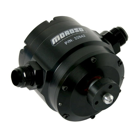 Moroso 4-Vane Vacuum Pump - Enhanced Design