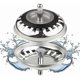 thumbnail image 1 of 2pcs Thickened Stainless Steel Sewer Filter BasketHome Use Filters, 1 of 5