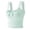tank top 89#Blue, variant on WAYUTE Tank Tops for Women Solid Color Summer Copped Top with Built In Fixed Pads Strethcy Fit Soft Backless Camisole Outdoor Casual